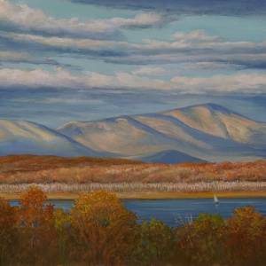 Fall color- Germantown view by Tarryl Gabel