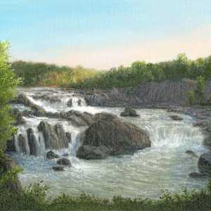 Roaring Great Falls by Tarryl Gabel, Image 1.