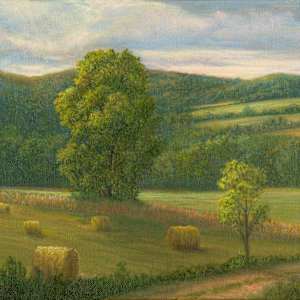Hills and Bales by Tarryl Gabel