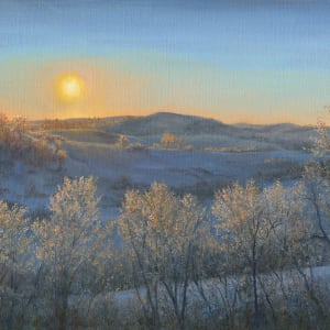 Fire and Ice, Frosted Morning, Indian Hills by Tarryl Gabel