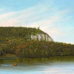 M orning Row on Mohonk Lake by Tarryl Gabel, Image 1.