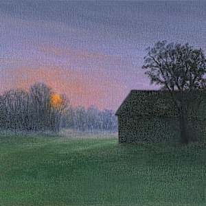 MIsty Lavendar Sunrise by Tarryl Gabel, Image 1.