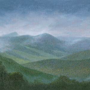 Misty Blue Ridge Parkway by Tarryl Gabel