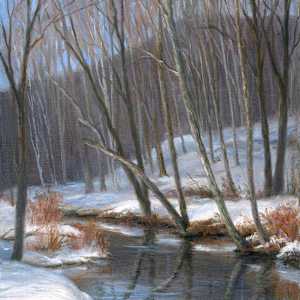 Thawing Mountain Stream by Tarryl Gabel, Image 1.