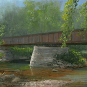 Old Railroad Bridge by Tarryl Gabel