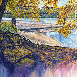 Horn's Ferry Bridge by Andrea VanWyk, Image 1.