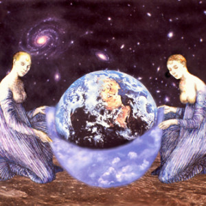 Birth of Gaia by Merrilyn Duzy