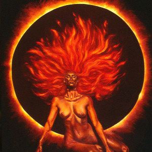 Fire Goddess by Merrilyn Duzy