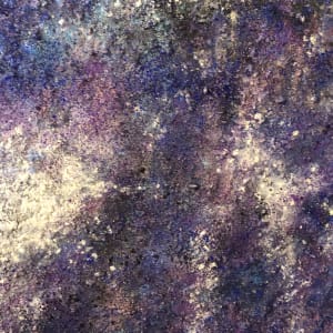 Cosmic Tondo: Dust to Dust III by Merrilyn Duzy 