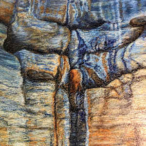 Bourke's Luck Pot Hole (South Africa) by Merrilyn Duzy 