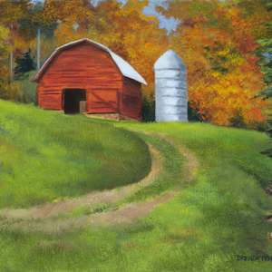 LITTLE RED BARN by Brenda Francis, Image 1.