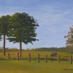 GOLDEN FENCE LINE by Brenda Francis