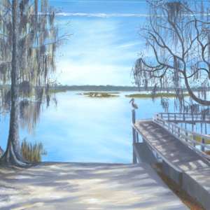 THE BOAT LANDING by Brenda Francis, Image 1.