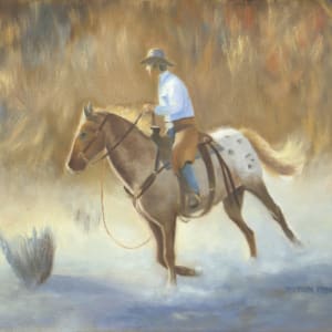 THE WESTERN HORSEMAN:  Tom Browning Paint Along by Brenda Francis