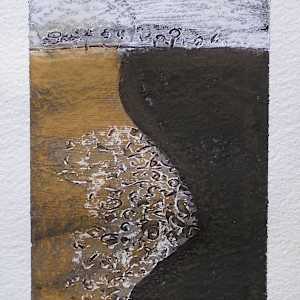 Burnt ground on paper 01 by Steve Baird, Image 1.