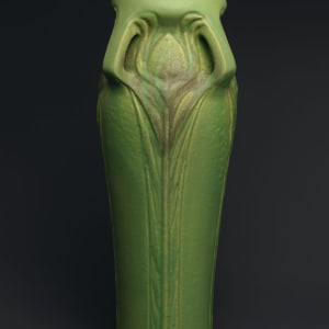 Green Vase by Artus Van Briggle