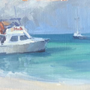 Aruba Morning (Plein air) by Pratima Rao
