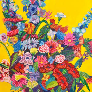 Floral Composition by Gyan Samara  Image: Detail: Flower body