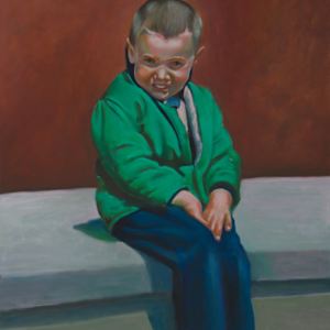 BOY IN GREEN JACKET by Brent Godfrey, Image 1.