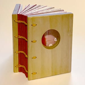 Book with Wooden Covers by Barbara Brown