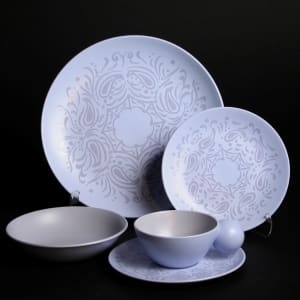 Dorothy Thorpe Pottery – Brocade Pattern Dinnerware, 1960s by International Museum of Dinnerware Design