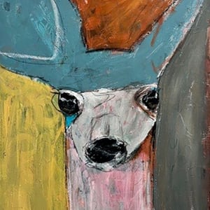 PAINTING HONORABLE MENTION – Doe A Deer by Michelle Tappen