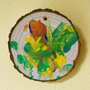 Gaga's Yellow Flower by Zia Frances Taheri, granddaughter of Gaga Kaddy