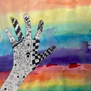 WATERCOLOR WINNER – Ella Joy's Light by Ella Stanley, daughter of Michelle Stanley
