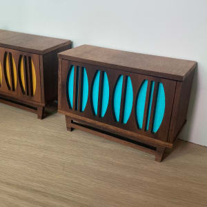 Stereo Console – 1:12 Scale by Margie Criner 