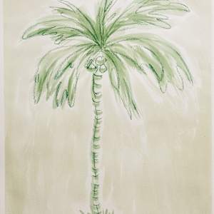 Toile Palm No. 7 by Elizabeth Bernheisel 