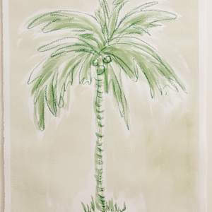 Toile Palm No. 8 by Elizabeth Bernheisel 
