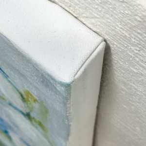 White Orchid Blooms by Elizabeth Bernheisel 