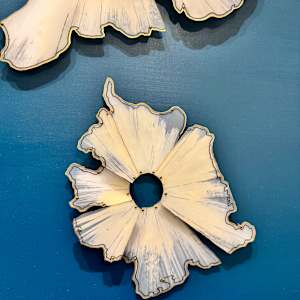 Teal Pencil Shavings by Natale Adgnot, Image 5.
