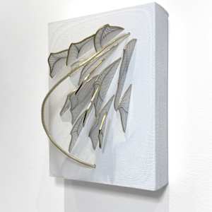 White Double Dispersion (study) by Natale Adgnot