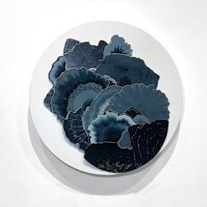 Blue Polypore Round II by Natale Adgnot