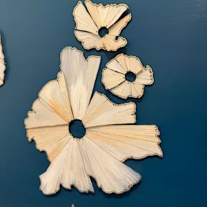 Teal Pencil Shavings by Natale Adgnot, Image 1.