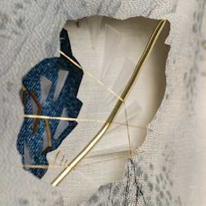 Spike Denim Square by Natale Adgnot 