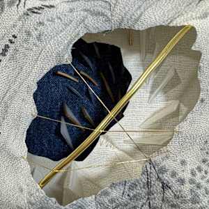 Spike Denim Square by Natale Adgnot 
