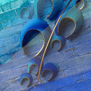 Ground Seat (Woven Blue) by Natale Adgnot 