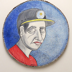 Portrait of a Miner by Jack Savitsky