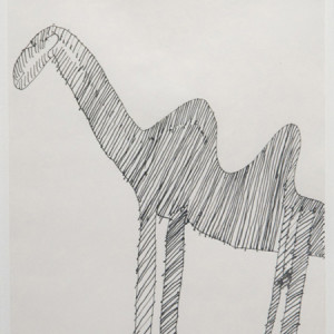Das Kamel (Camel) by Oswald Tschirtner