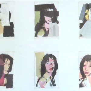 Mick Jagger (Ten 6 x 4 in Prints) by Andy Warhol