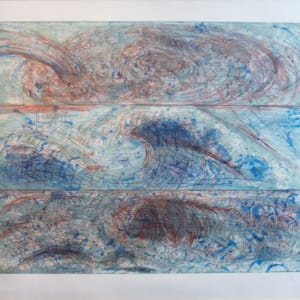 The Wave | From the Sea | After Leonardo by Pat Steir