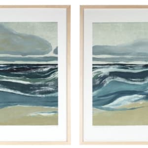 Californian Tides (Diptych) by Rob Delamater