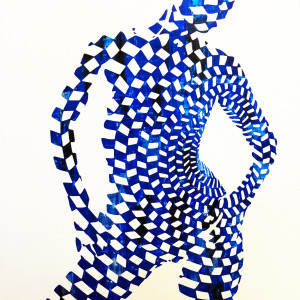 The Checkered Gaze (Collab with Aaron Patton) by Sean Christopher Ward