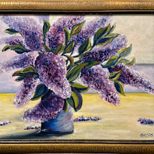 Spring Lilac Bouquet by Barbara Kops, Image 1.