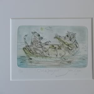 Owl & Pussycat by John Olsen