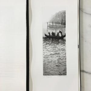 A Venice Winter - Set of 9 Etchings by Peter Hickey 