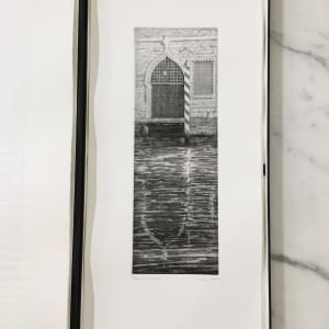 A Venice Winter - Set of 9 Etchings by Peter Hickey 