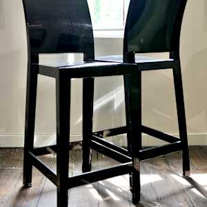 Pair of Vintage Phillipe Starck ‘One More Please’ Bar Stools by Kartell by Phillipe Starck